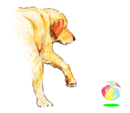 Team Lab Labrador! sticker #9733009