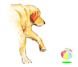 Team Lab Labrador! sticker #9733009