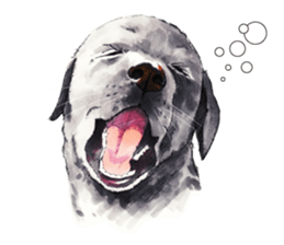 Team Lab Labrador! sticker #9733011