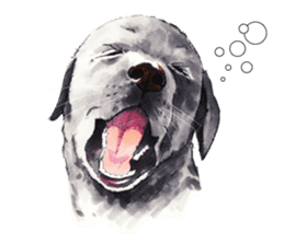 Team Lab Labrador! sticker #9733011