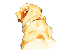 Team Lab Labrador! sticker #9733013