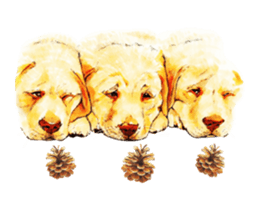 Team Lab Labrador! sticker #9733018