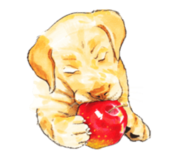 Team Lab Labrador! sticker #9733023