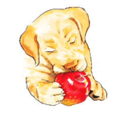 Team Lab Labrador! sticker #9733023