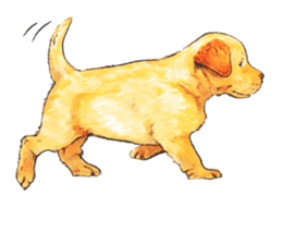 Team Lab Labrador! sticker #9733031