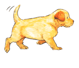 Team Lab Labrador! sticker #9733031