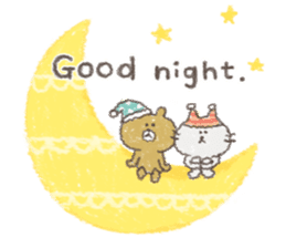 message of cute animals. sticker #9733233