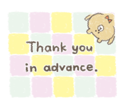 message of cute animals. sticker #9733234