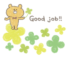 message of cute animals. sticker #9733246