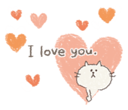 message of cute animals. sticker #9733247