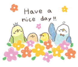 message of cute animals. sticker #9733255