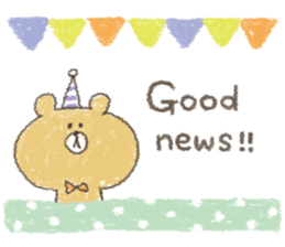 message of cute animals. sticker #9733264