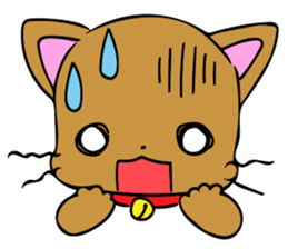 Petit Ribbon Ellie's cats sticker #9733718