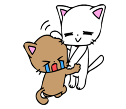 Petit Ribbon Ellie's cats sticker #9733722