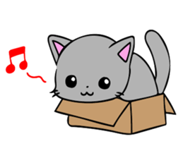 Petit Ribbon Ellie's cats sticker #9733729