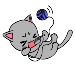 Petit Ribbon Ellie's cats sticker #9733737