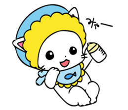 Petit Ribbon Ellie's cats sticker #9733744