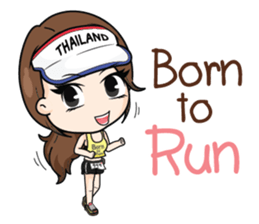 RunningGIRL sticker #9733953