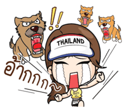 RunningGIRL sticker #9733979