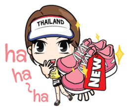 RunningGIRL sticker #9733990