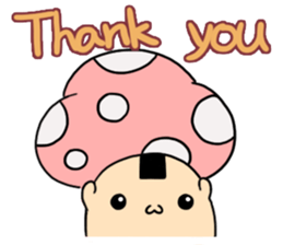 onigiri mushroom sticker #9734205