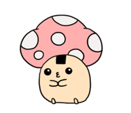 onigiri mushroom sticker #9734206