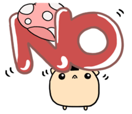 onigiri mushroom sticker #9734209