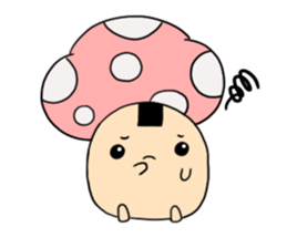 onigiri mushroom sticker #9734211