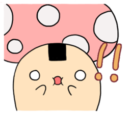 onigiri mushroom sticker #9734215