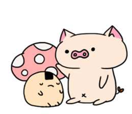 onigiri mushroom sticker #9734226