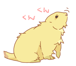 Fat Prairie dog sticker #9734318