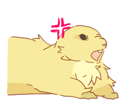 Fat Prairie dog sticker #9734341