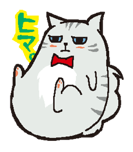 cute chubby cats sticker #9734424