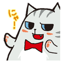 cute chubby cats sticker #9734428
