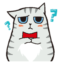 cute chubby cats sticker #9734431