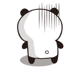 Panda adorable and funny Thaiwanese sticker #9734684