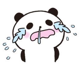 Panda adorable and funny Thaiwanese sticker #9734685