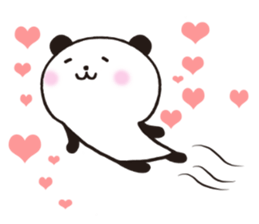 Panda adorable and funny Thaiwanese sticker #9734689