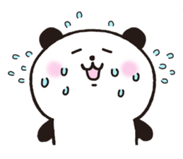 Panda adorable and funny Thaiwanese sticker #9734694