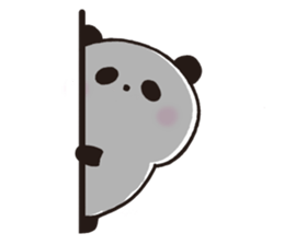 Panda adorable and funny Thaiwanese sticker #9734695