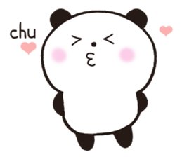 Panda adorable and funny Thaiwanese sticker #9734697
