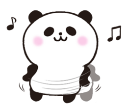 Panda adorable and funny Thaiwanese sticker #9734707