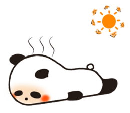 Panda adorable and funny Thaiwanese sticker #9734711