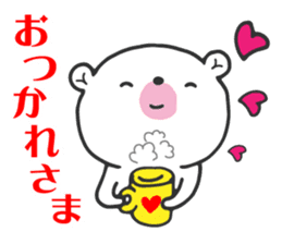 LOVE LOVE LOVE bear sticker #9734822