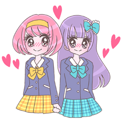 Best friend Momoka & Kanade
