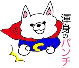 White Chihuahua everyday winter sticker #9735209