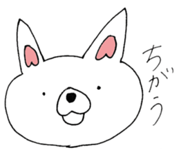 White Chihuahua everyday winter sticker #9735215