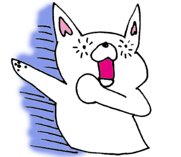 White Chihuahua everyday winter sticker #9735220