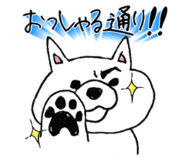 White Chihuahua everyday winter sticker #9735221