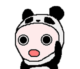 Penguin and Cat and the laser beam sticker #9735395